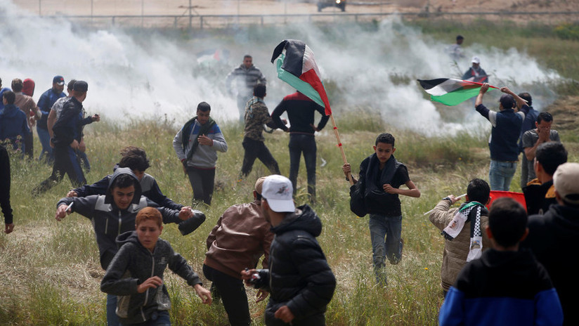 VIDEO: Miles de palestinos participan en la Gran Marcha del Retorno en la Franja de Gaza