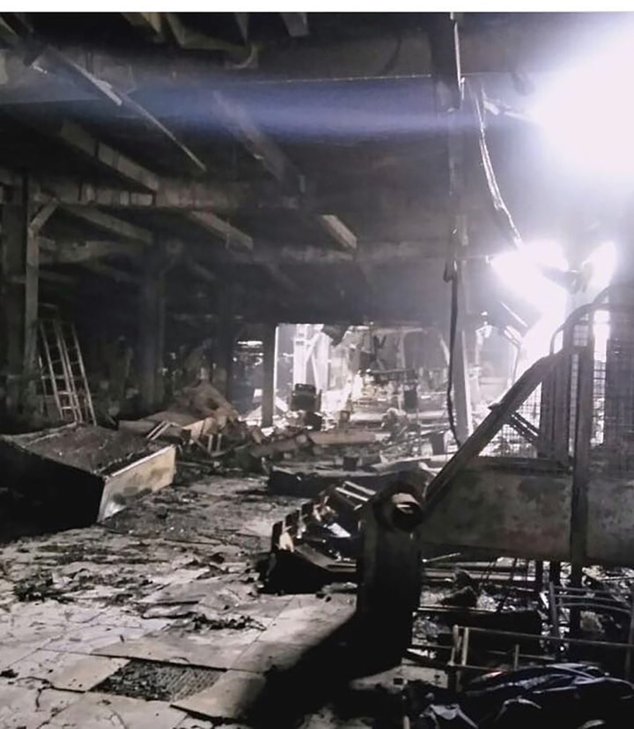 Торговый центр зимняя вишня Кемерово после пожара