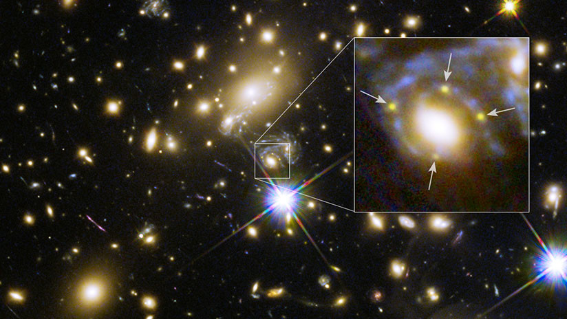 FOTO: Así es Icarus, la estrella más lejana jamás observada