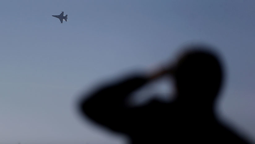 Se estrella un caza F-16 cerca de Las Vegas