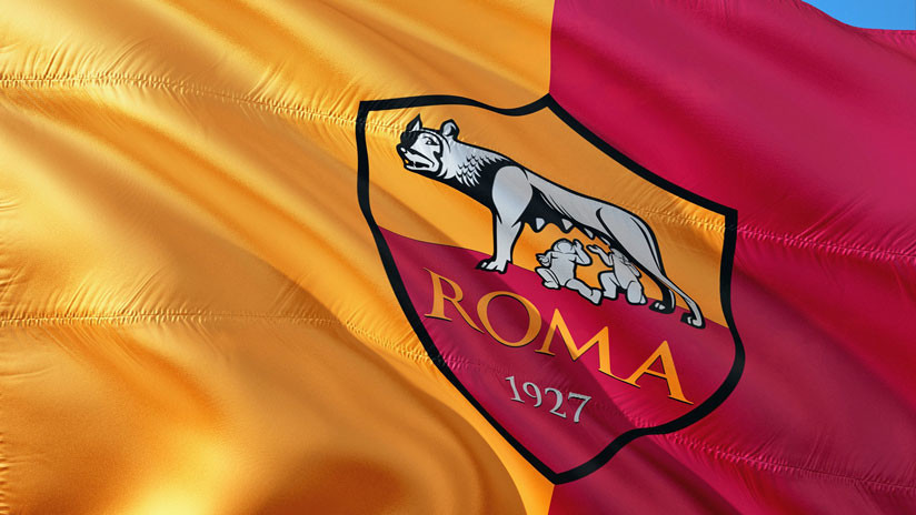 Un canal iraní 'cubre' las tetillas de la loba capitolina en el escudo del AS Roma