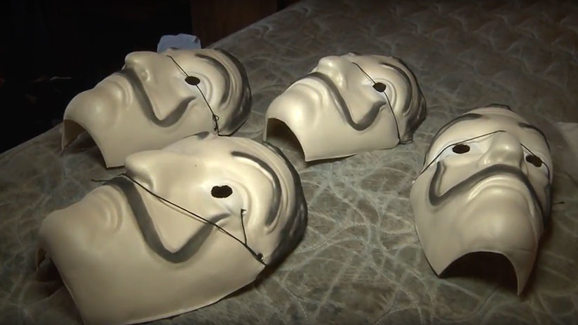 VIDEO: Desarticulan en Argentina banda de narcotraficantes al estilo de la serie 'La casa de papel'