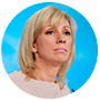 María Zajárova, portavoz del Ministerio de Exteriores ruso.