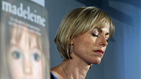 Kate McCann, cuya hija Madeleine desapareció en Portugal en 2007, asiste a una rueda de prensa sobre su libro en Londres, Reino Unido, el 12 de mayo de 2011.