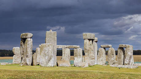 Stonehenge, en el Condado de Wiltshire, Inglaterra.