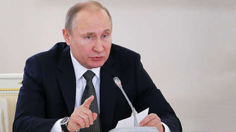 El presidente de Rusia, VladÃ­mir Putin