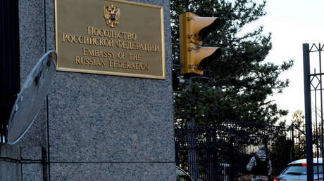 Embajada de Rusia en Washington, EE. UU., el 29 de diciembre de 2016.