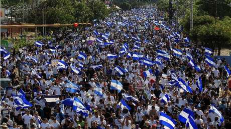 ¿Pasos hacia la paz? Nicaragua vive otra jornada de marchas multitudinarias y llamadas al diálogo