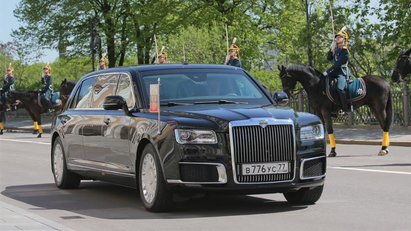 El presidente de Rusia utiliza ahora una limusina rusa: Los detalles del novedoso proyecto Kortezh