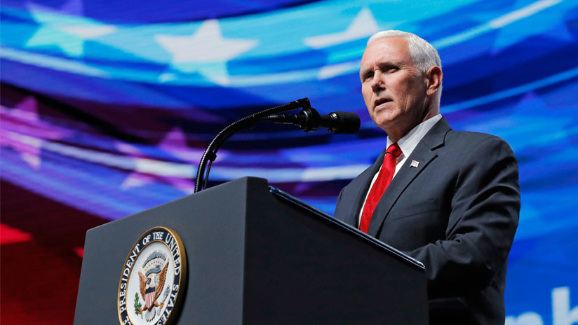 Venezuela: El discurso de Pence ante la OEA busca "perturbar la paz del pueblo venezolano"