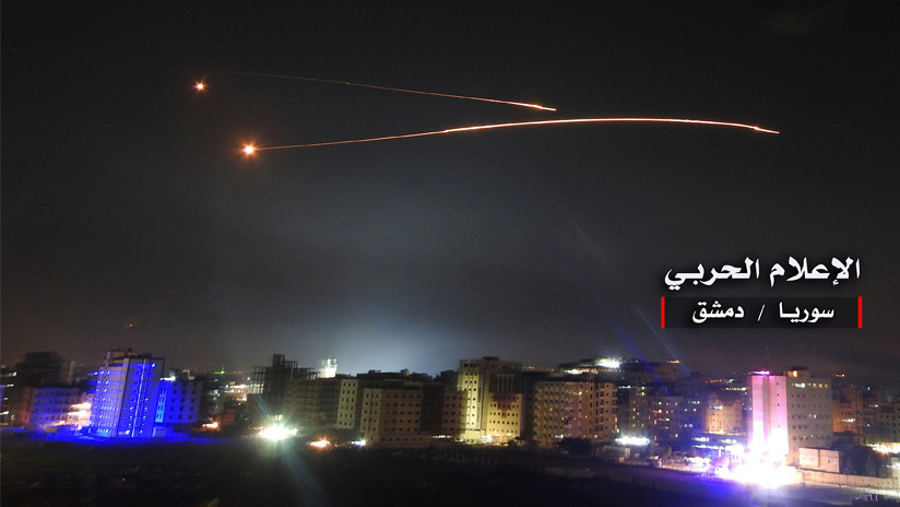 Moscú: 28 aviones israelíes lanzaron unos 60 misiles durante los ataques en Siria