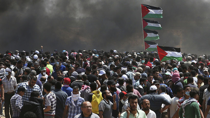 Al menos 37 muertos y unos 1.700 heridos durante enfrentamientos en la frontera entre Gaza e Israel