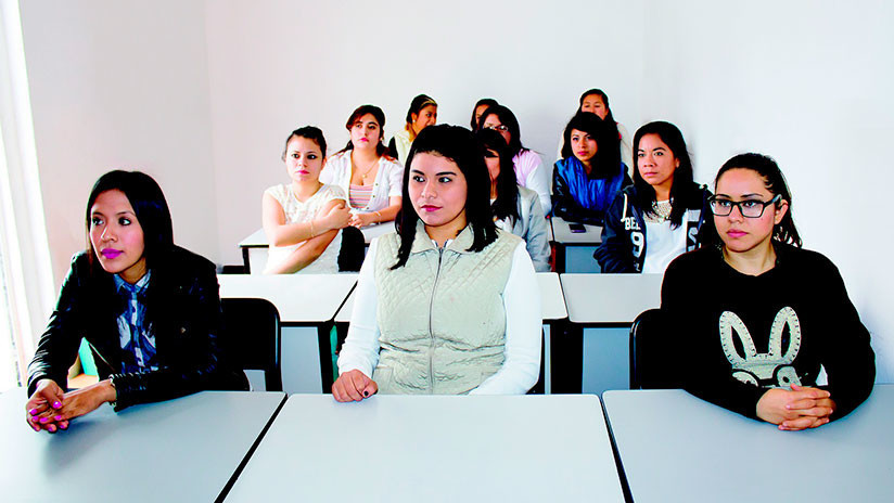VIDEO: Una estudiante estadounidense da "el mejor discurso de su vida"... ¡En ropa interior!