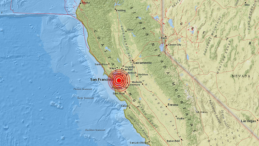 EE.UU.: Se registra un terremoto de magnitud 3,5 en Oakland