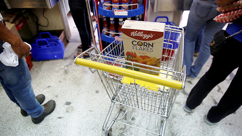 Trabajadores de Kellogg's toman el control de la planta en Venezuela
