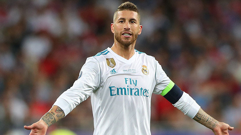 Salah no fue el único: el codazo de Sergio Ramos a Karius que pocos vieron (VIDEO)