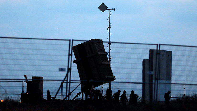 Israel intercepta uno de los dos misiles lanzados desde Gaza contra el sur del país