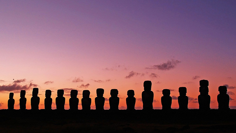 ¿Cómo se pusieron el sombrero los moáis de la isla de Pascua?