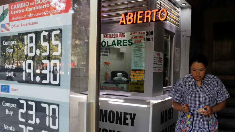 El peso mexicano se ubica en su peor momento frente al dÃ³lar en 15 meses