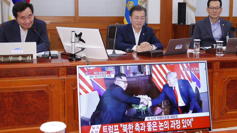 "Desnuclearización completa": El deseo del presidente surcoreano tras la cumbre entre Kim y Trump