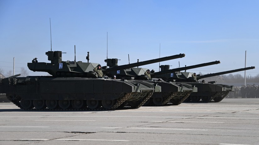 Rusia desclasifica su proyecto de tanque robótico de la plataforma Armata