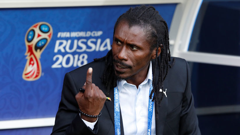 Gesto triunfal del entrenador senegalÃ©s en el Mundial 2018 se convierte en un meme