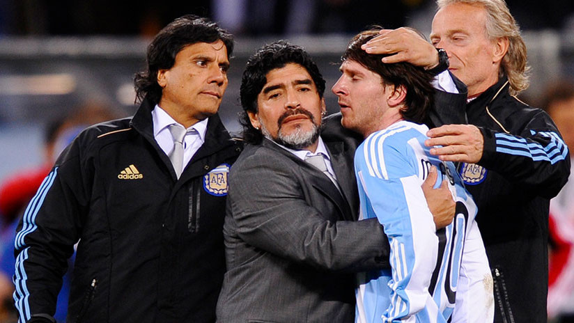 Maradona a Messi: "No sos culpable de nada" (VIDEO)