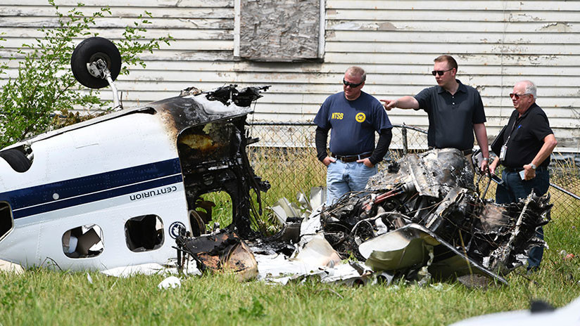 VIDEO: Un adolescente sobrevive a un accidente de avioneta en el que mueren sus padres