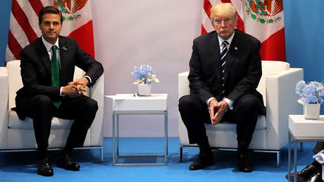 El presidente de México, Enrique Peña Nieto, se reúne con Donald Trump, mandatario estadounidense.