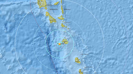 Un fuerte sismo de 6,1 sacude Vanuatu