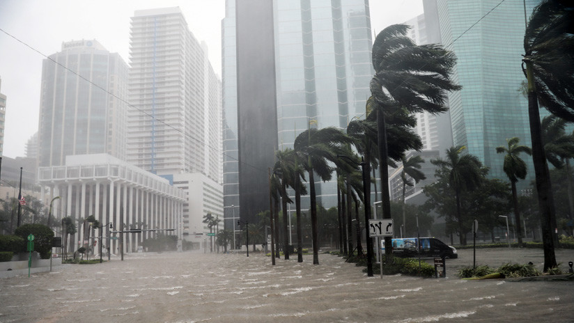 Revelan que policías en servicio tomaban cervezas mientras el huracán Irma llegaba a Florida