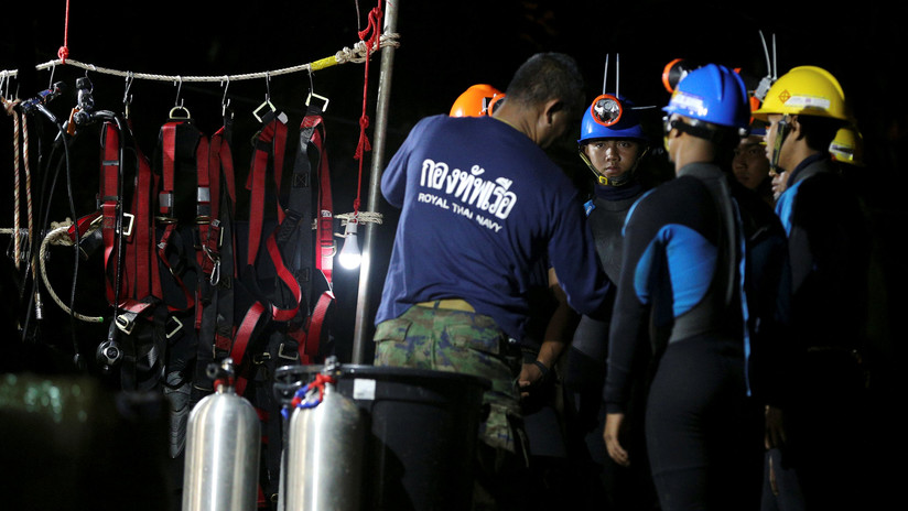 Tailandia: Comienza la operación de rescate de los niños atrapados en la cueva (GRÁFICO)