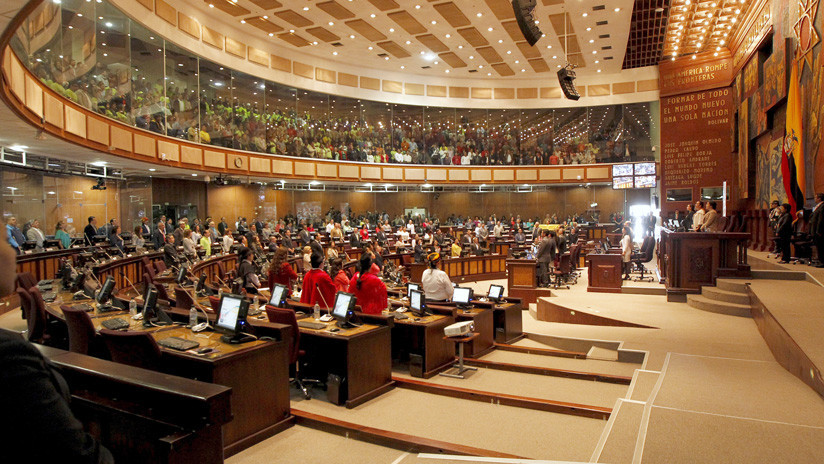 Ecuador: Asamblea rechaza expresiones de Bolivia y Venezuela sobre orden de detención contra Correa