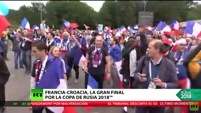 Francia y Croacia se preparan para la gran final del Mundial Rusia 2018