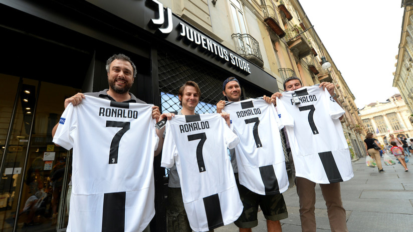 La Juventus recupera en un dÃ­a el 50% de inversiÃ³n hecha en la compra de CR7 con venta de camisetas
