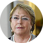 Michelle Bachelet, expresidenta de Chile