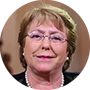 Michelle Bachelet, expresidenta de Chile