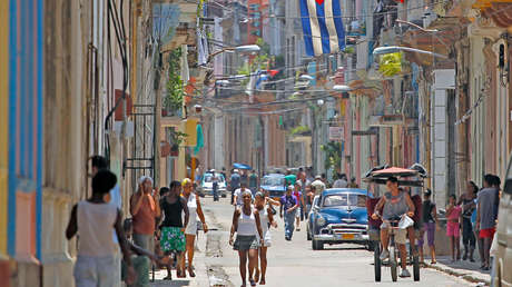 Imagen de las calles de La Habana (Cuba)