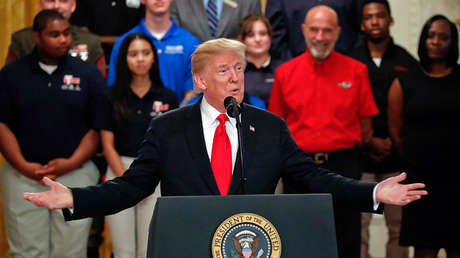 El presidente de EE.UU., Donald Trump