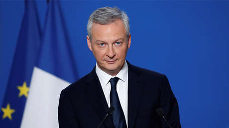El ministro de Finanzas francés, Bruno Le Maire
