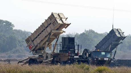 Dos baterías de misiles Patriot cerca de Altit, Haifa, Israel, 22 de octubre de 2012