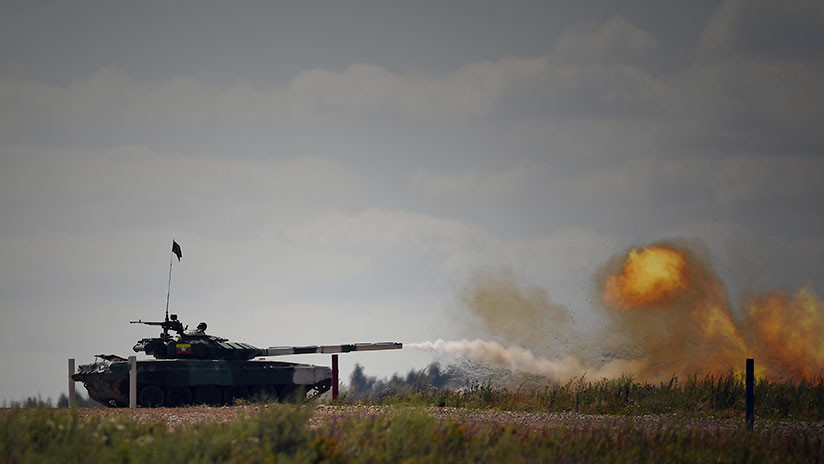VIDEO: 'Batalla' de tanques en el biatlón de Juegos Militares Internacionales