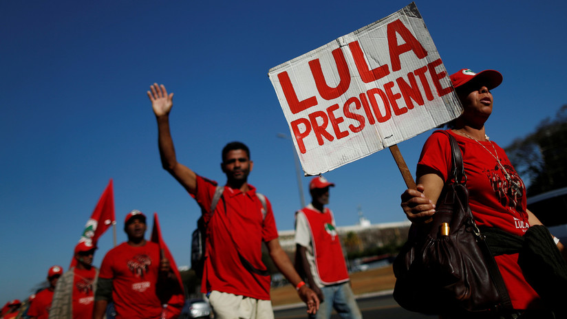 Registran oficialmente la candidatura de Lula da Silva para las presidenciales en Brasil
