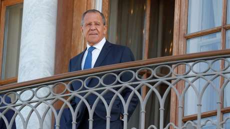 El ministro de Asuntos Exteriores de Rusia, Serguéi Lavrov.