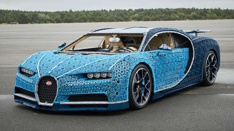 Resultado de imagen de bugatti  de legos informacion tamaño real"