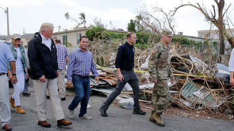 Trump considera "fantástico" el trabajo realizado en Puerto Rico a pesar de las 3.000 muertes