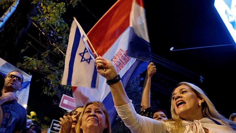 EE.UU.  "alienta fuertemente" a Paraguay para que no traslade su embajada de Jerusalén a Tel Aviv