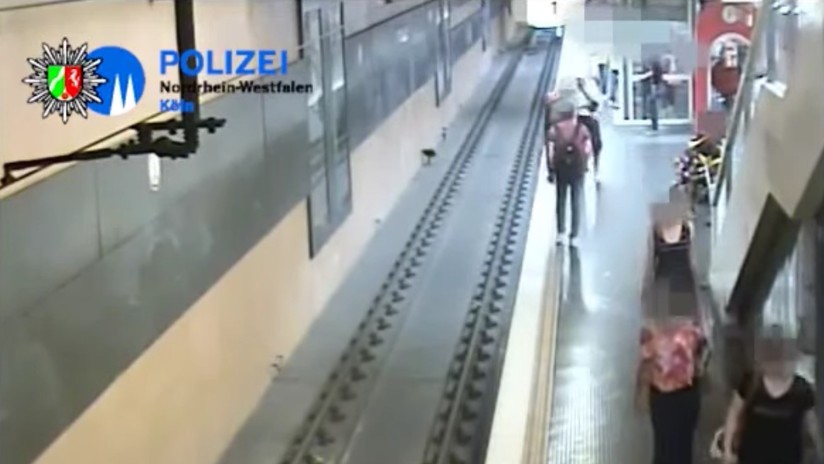 Tras riña con novia, joven arroja a desconocido a vías del tren Tras riña con novia, joven arroja a desconocido a vías del tren