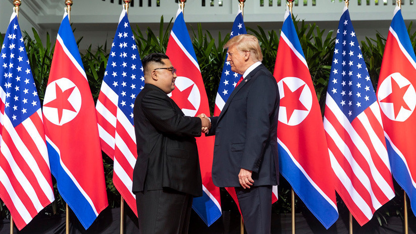 EE.UU. y Corea del Norte trabajarán para organizar una nueva reunión entre Trump y Kim