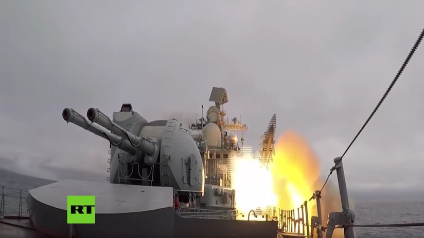 VIDEO: La Flota del Pacífico rusa alcanza un blanco a 100 km de distancia